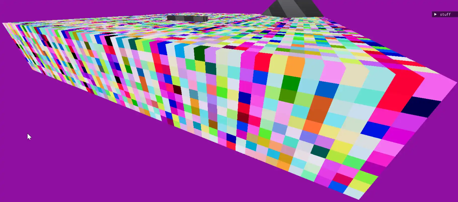 Voxel grid visualization